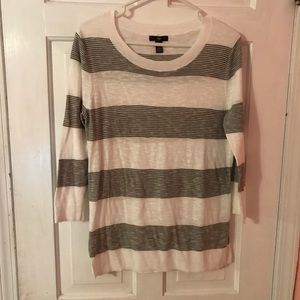 Gap 3/4 length sleeve lightweight sweater
